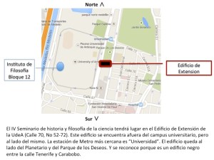 Mapa Edificio de Extensión UdeA