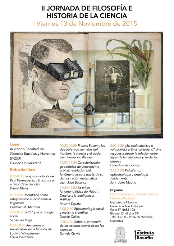 II Jornada de Filosofía e historia de la ciencia
