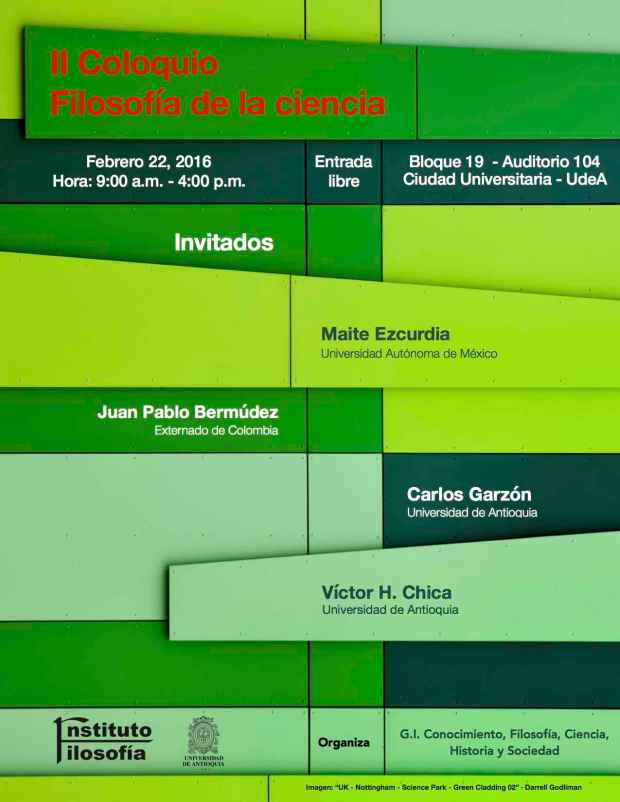 II Coloquio de Filosofía de la ciencia